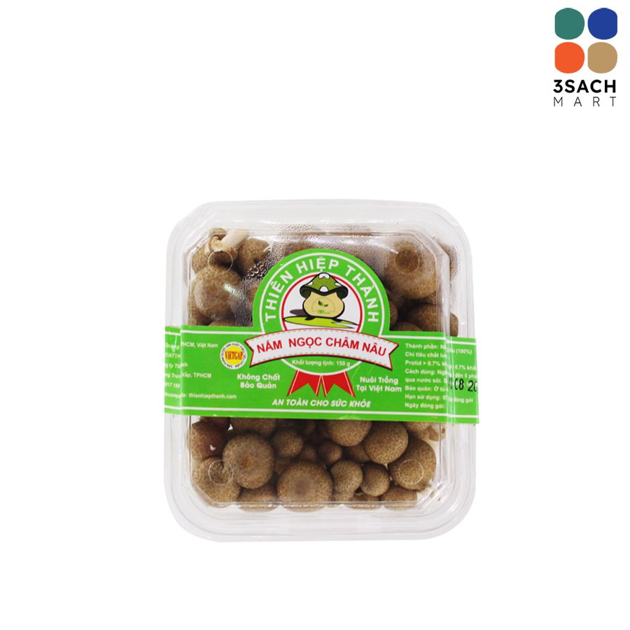  Nấm Ngọc Châm Nâu THT (Khay 150g) 