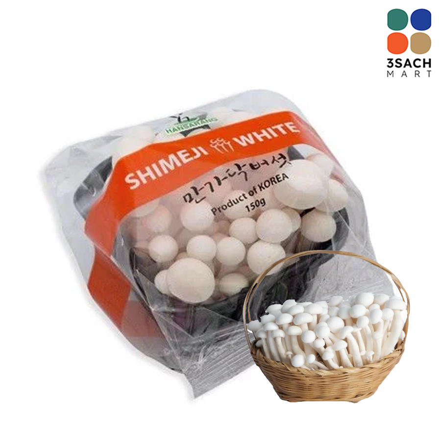 Nấm Linh Chi Trắng Hàn Quốc (Túi 150g) 