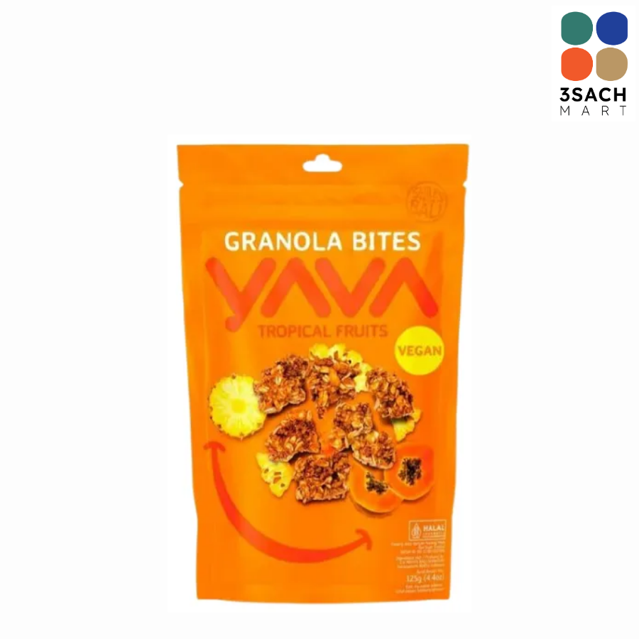  Ngũ Cốc Trái Cây Nhiệt Đới Yava (Gói 125g) 