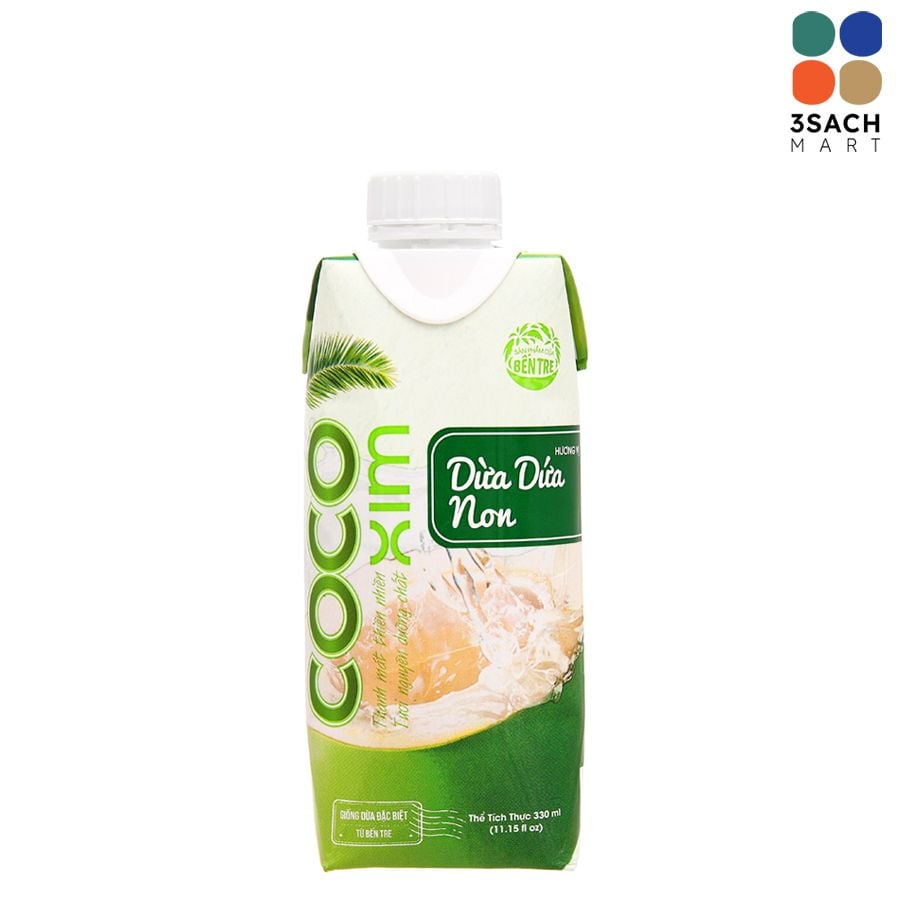  Nước Dừa Dứa Non Cocoxim (Hộp 330Ml) 