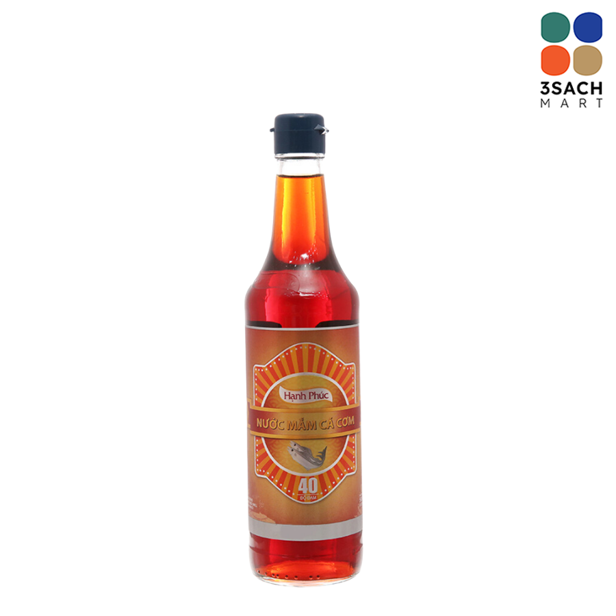  Nước Mắm Hạnh Phúc 40N (Chai 500ml) 