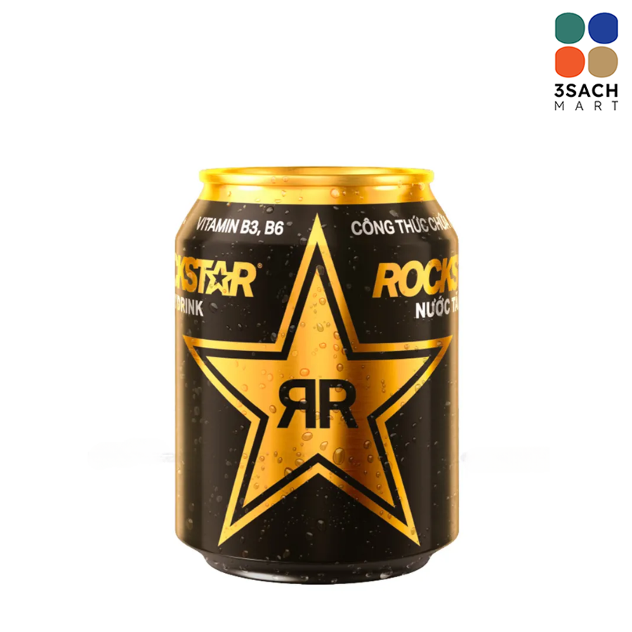  Nước Tăng Lực RockStart (Lon 250ml) 