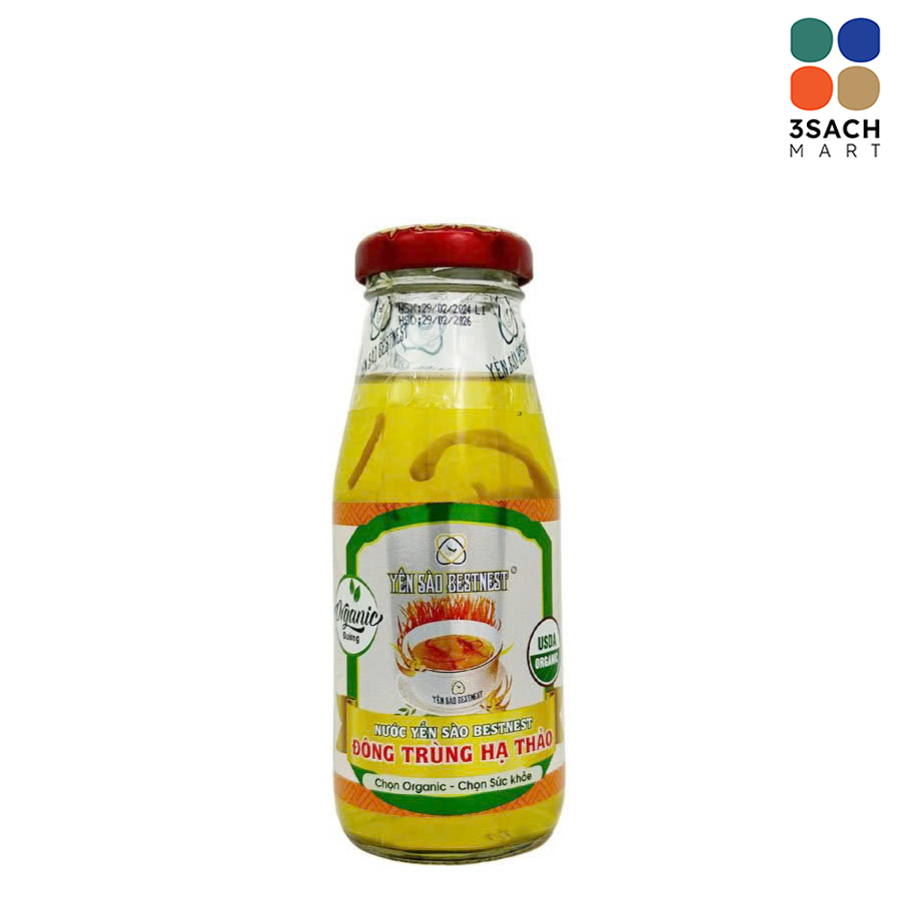  Nước Yến Sào Đông Trùng Hạ Thảo Bestnest (Chai 180ml) 