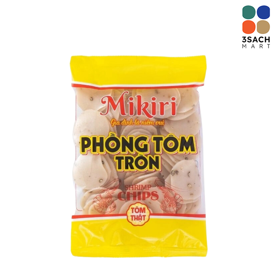  Phồng Tôm Tròn Mikiri (Gói 200g) 