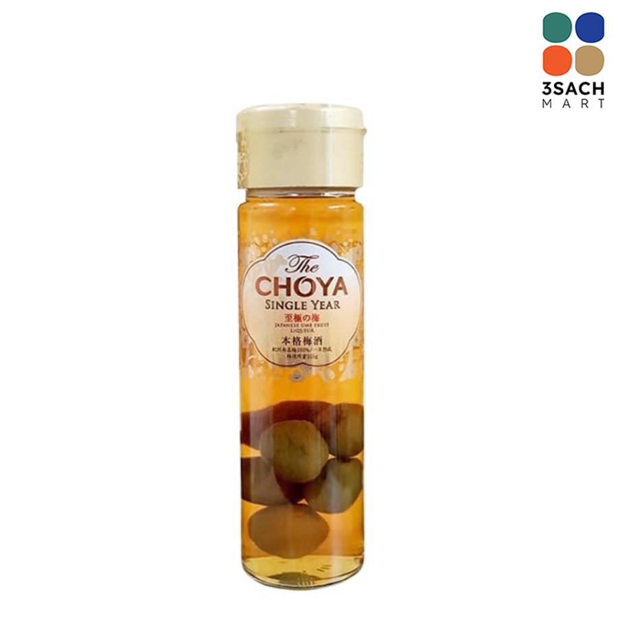  Rượu Mơ The Choya Gold Ume Fruit Uri (Chai 650ml) 