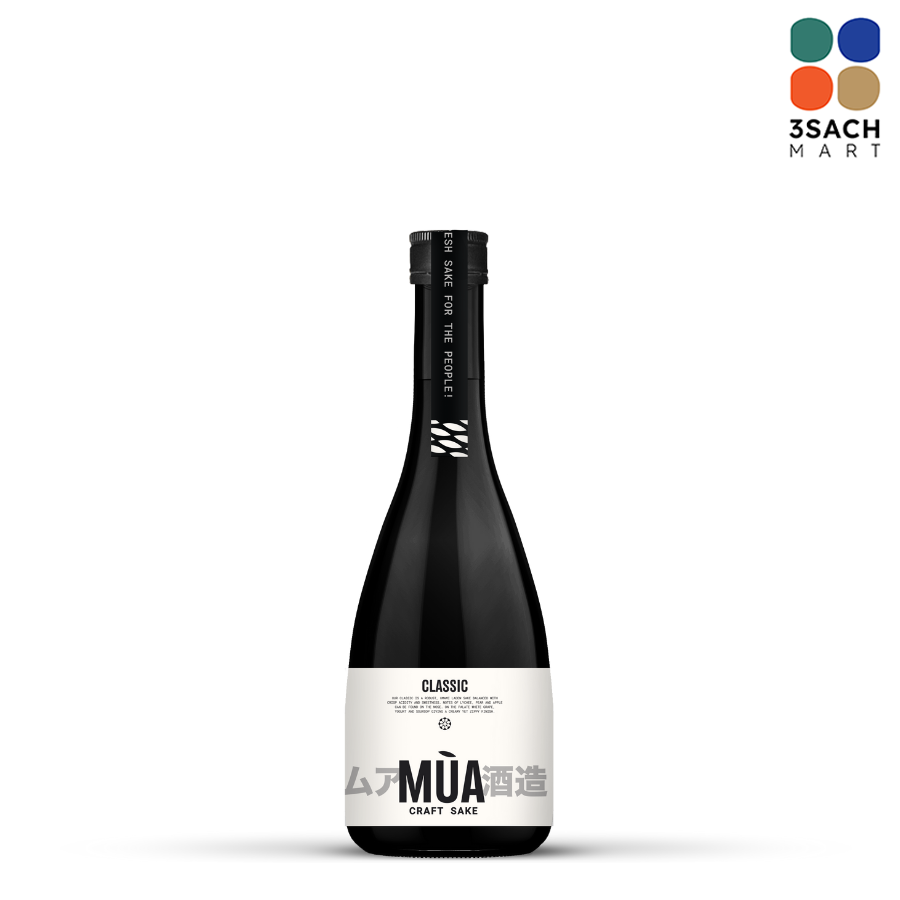  Rượu Sake Cổ Điển MUA Classic 14% (Chai 300ml) 