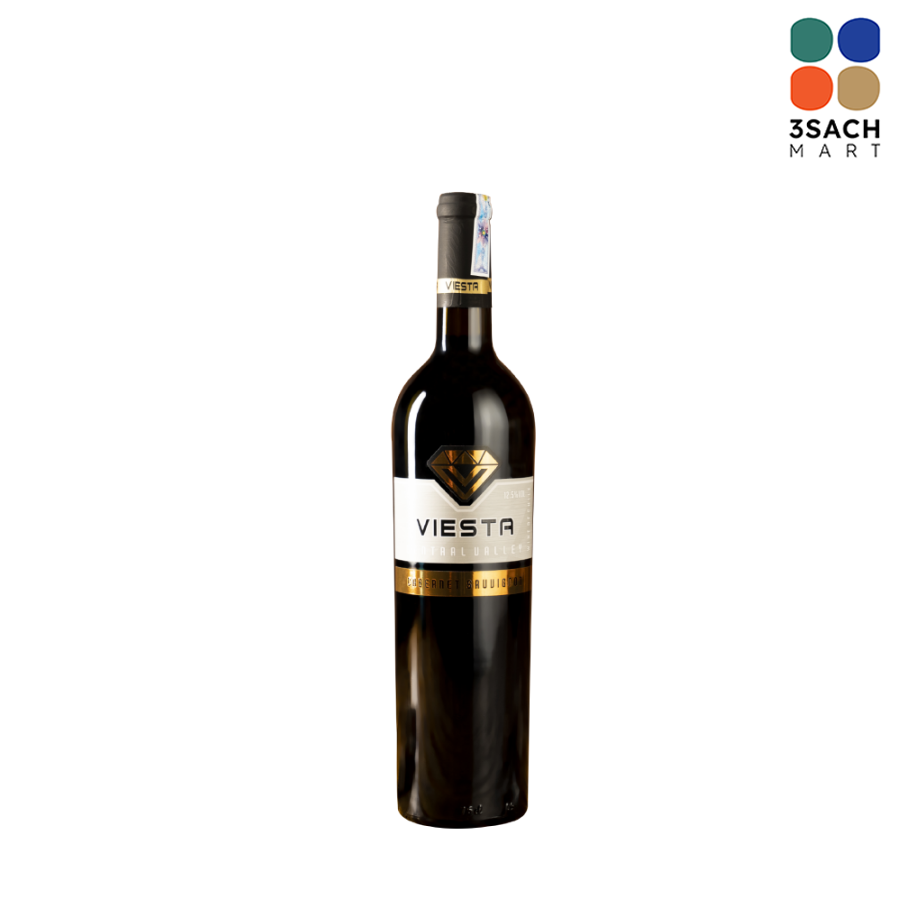  Rượu Vang Đỏ Viesta Cabernet 12.5% (Chai 750ml) 