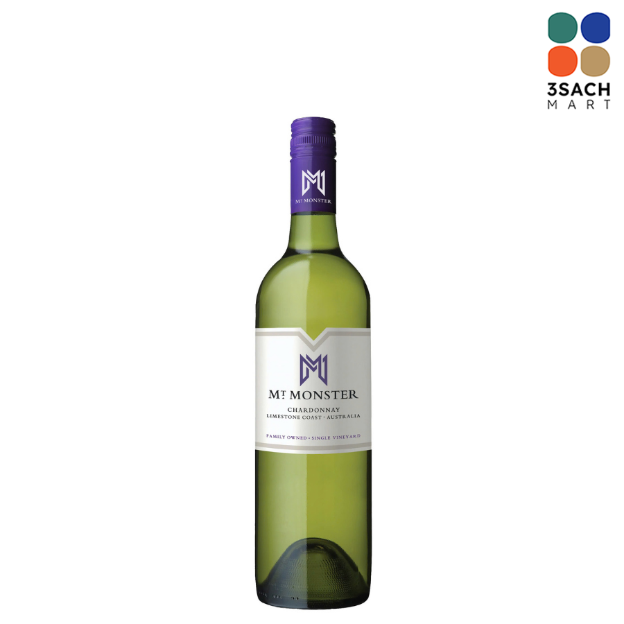  Rượu Vang Trắng Mt. Monster Chardonnay 13.5% (Chai 750ml) 
