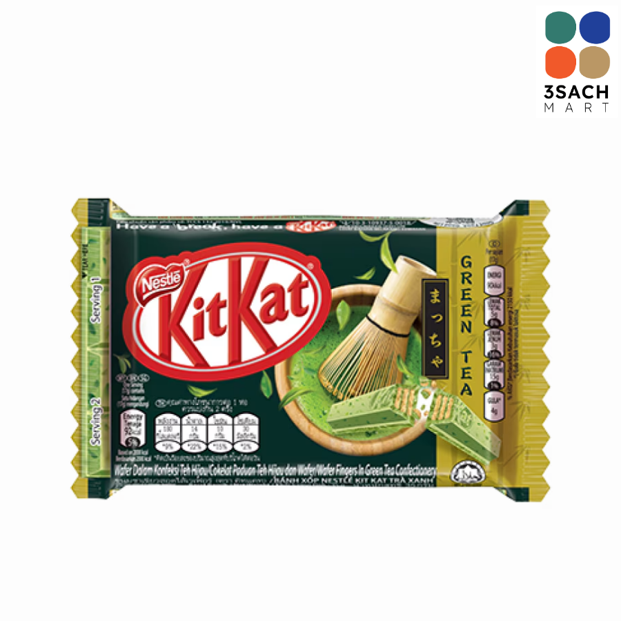 Sô Cô La Kitkat Trà Xanh 4F (Thanh 35g) 