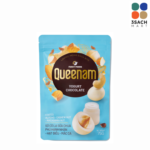  Sô Cô La Sữa Chua Phủ Hạnh Nhân Hạt Điều Mắc Ca QN (Gói 75g) 