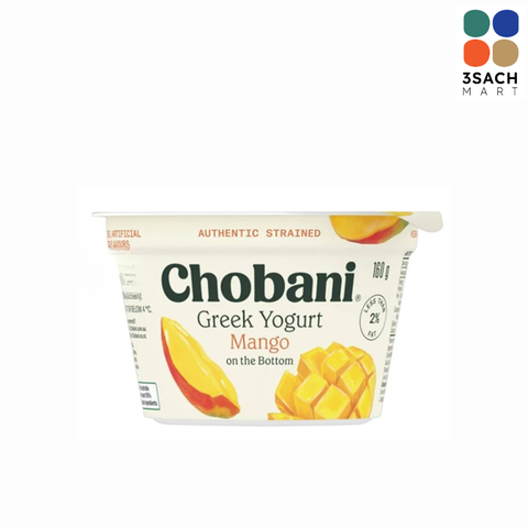  Sữa Chua Hy Lạp Chobani Xoài (Hộp 160g) 