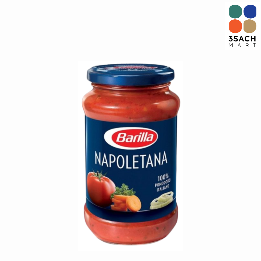  Sốt Cà Barilla New Napoletana (Hũ 400g) 