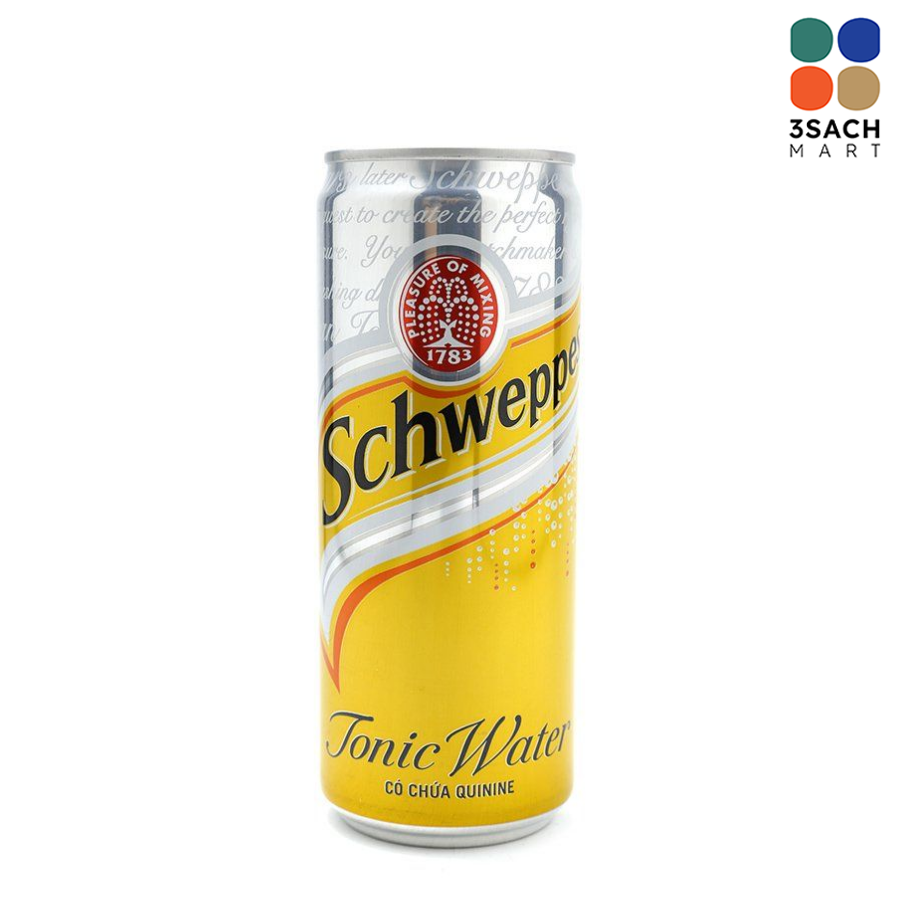  Nước Soda Schweppes Tonic Sleek (Lon 320ml) 