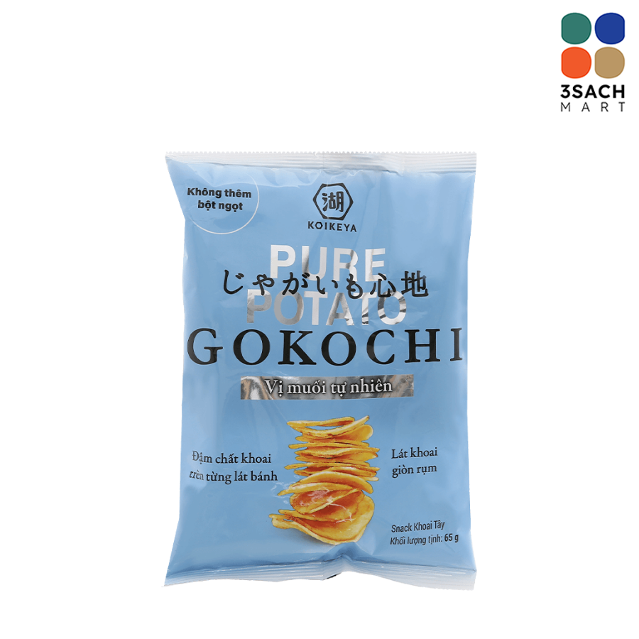  Snack Gokochi Vị Muối Tự Nhiên (Gói 65g) 