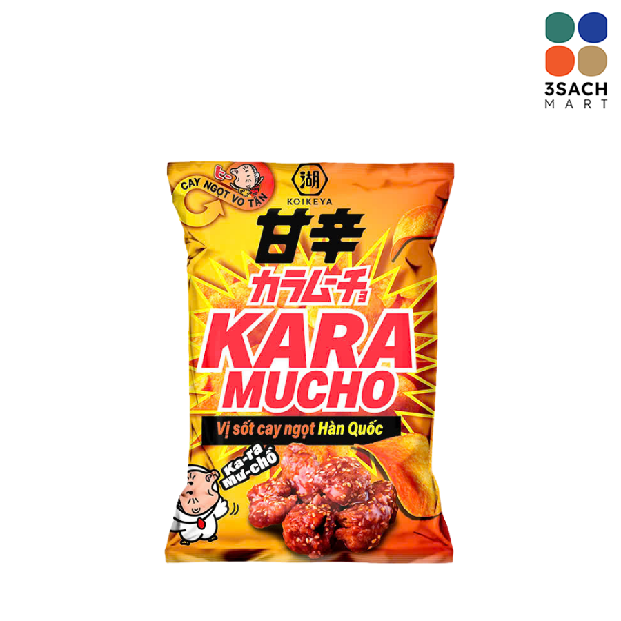  Snack Karamucho Cay Ngọt HQ (Gói 80g) 