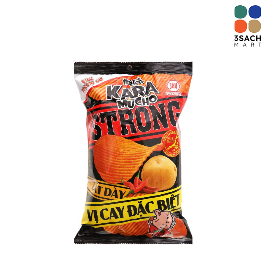  Snack Karamucho Strong Lát Dày Cay Đặc Biệt (Gói 80g) 