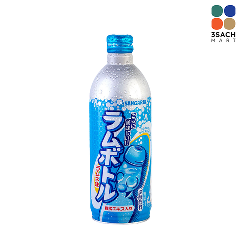  Nước Soda Sangaria Vị Tự Nhiên (Chai 500ml) 