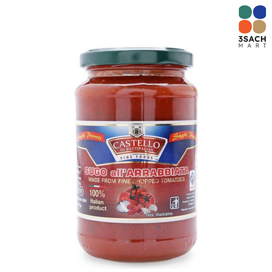  Sốt Mì Spaghetti Arrabbiata (Hộp 350g) 
