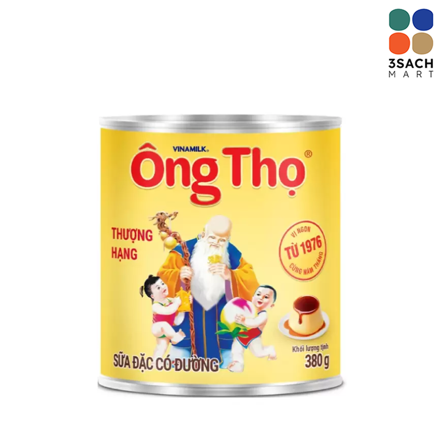  Sữa Đặc Có Đường Ông Thọ (Hộp 380g) 