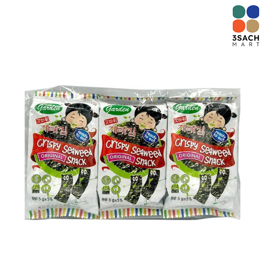  Tảo Biển Vị Truyền Thống VTP (Lốc 3x5g) 