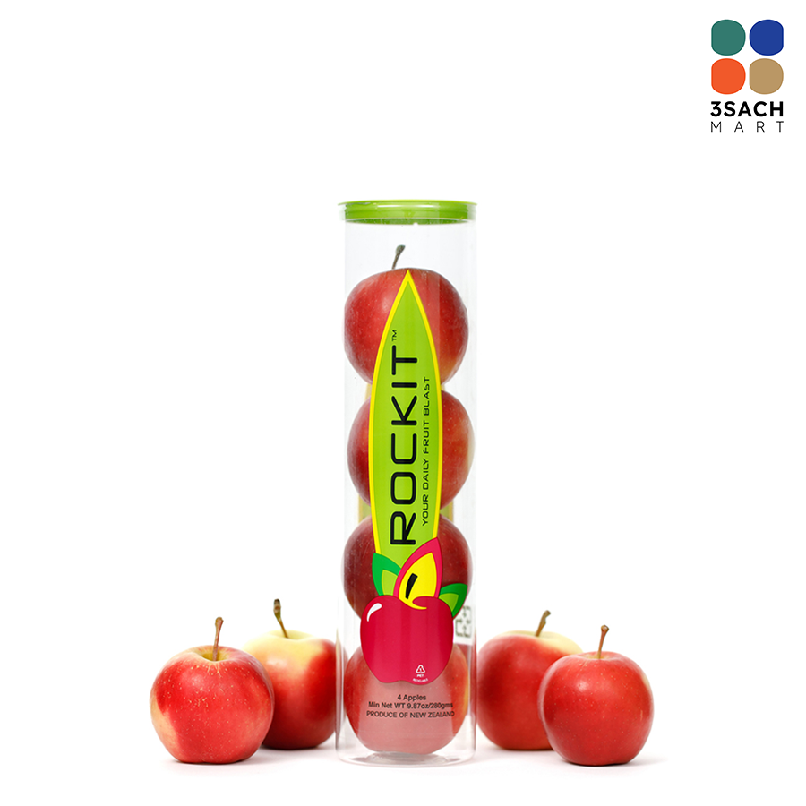  Táo Rockit Ống 372g (Hộp 4 Trái) 