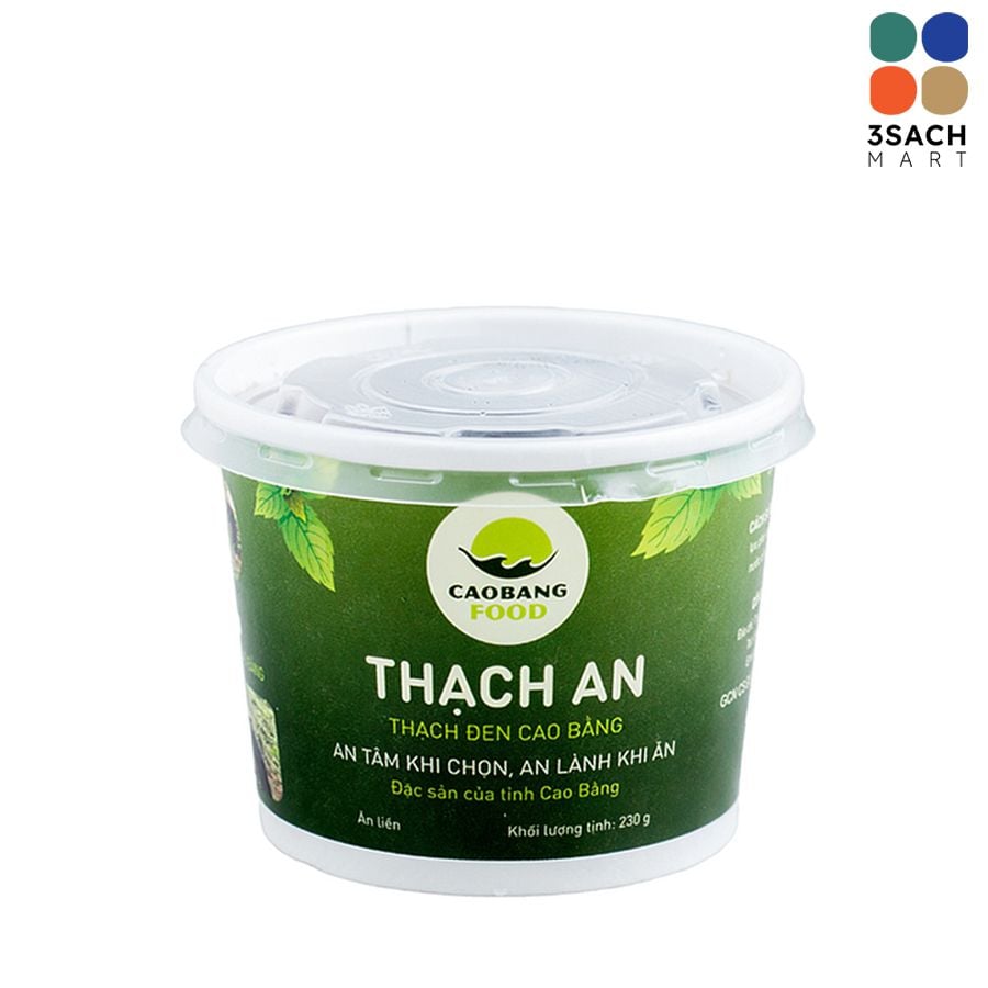  Thạch Đen Thạch An (Hộp 230g) 