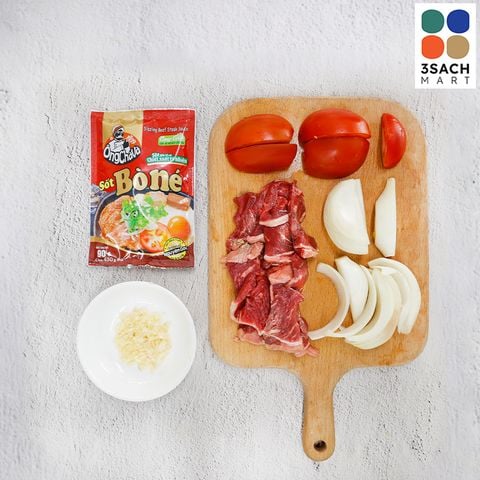  [RTC] Thịt Bò Ướp Sốt Né (Khay 350Gr) 