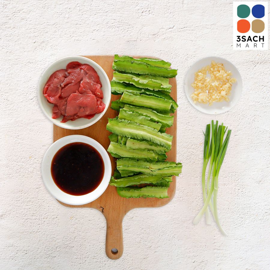  [RTC] Thịt Bò Xào Đậu Rồng (Khay 250Gr) 