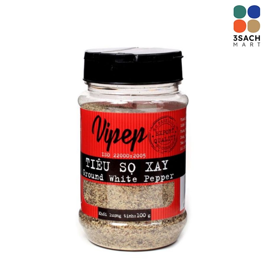  Tiêu Sọ Xay Vipep (Hũ 100g) 