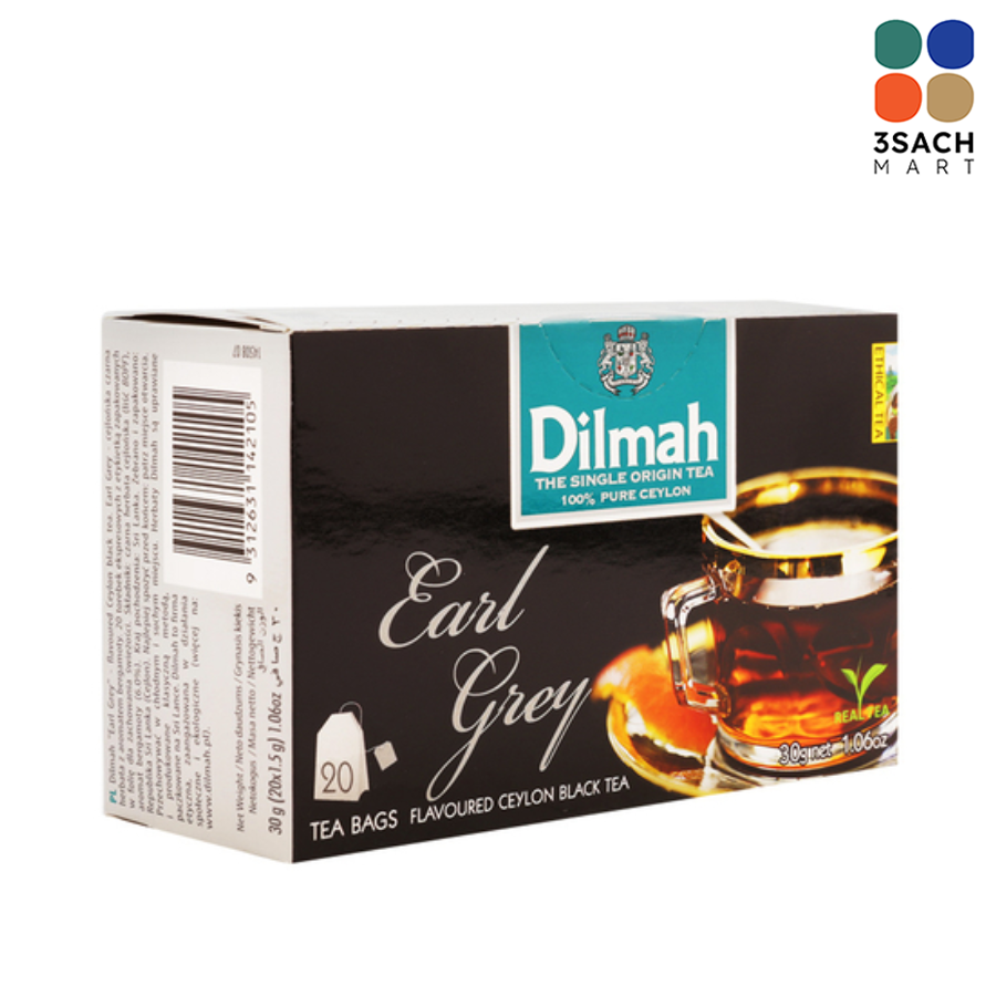  Trà Dilmah Earl Grey (Hộp 30g) 