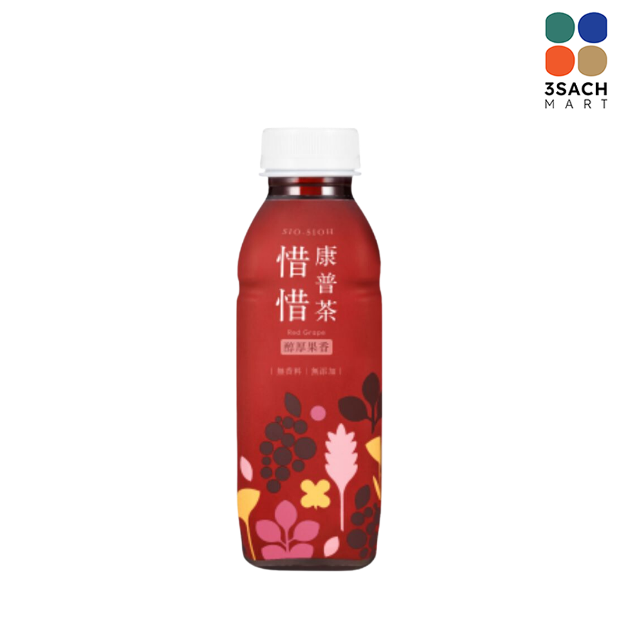  Trà Kombucha Nho Đỏ Sio Sioh (Chai 420ml) 