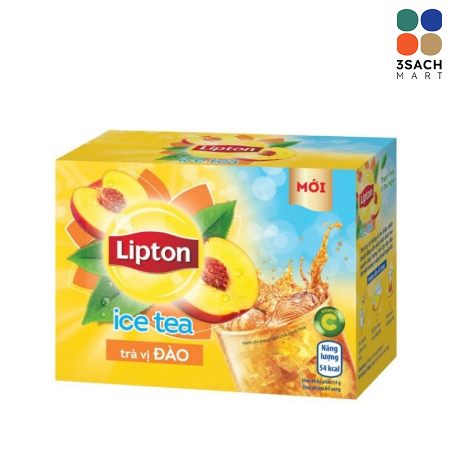  Trà Lipton Ice Tea Đào (Hộp 16x12g) 