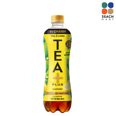  Nước Trà Olong Chanh Tea+ (Chai 450ml) 