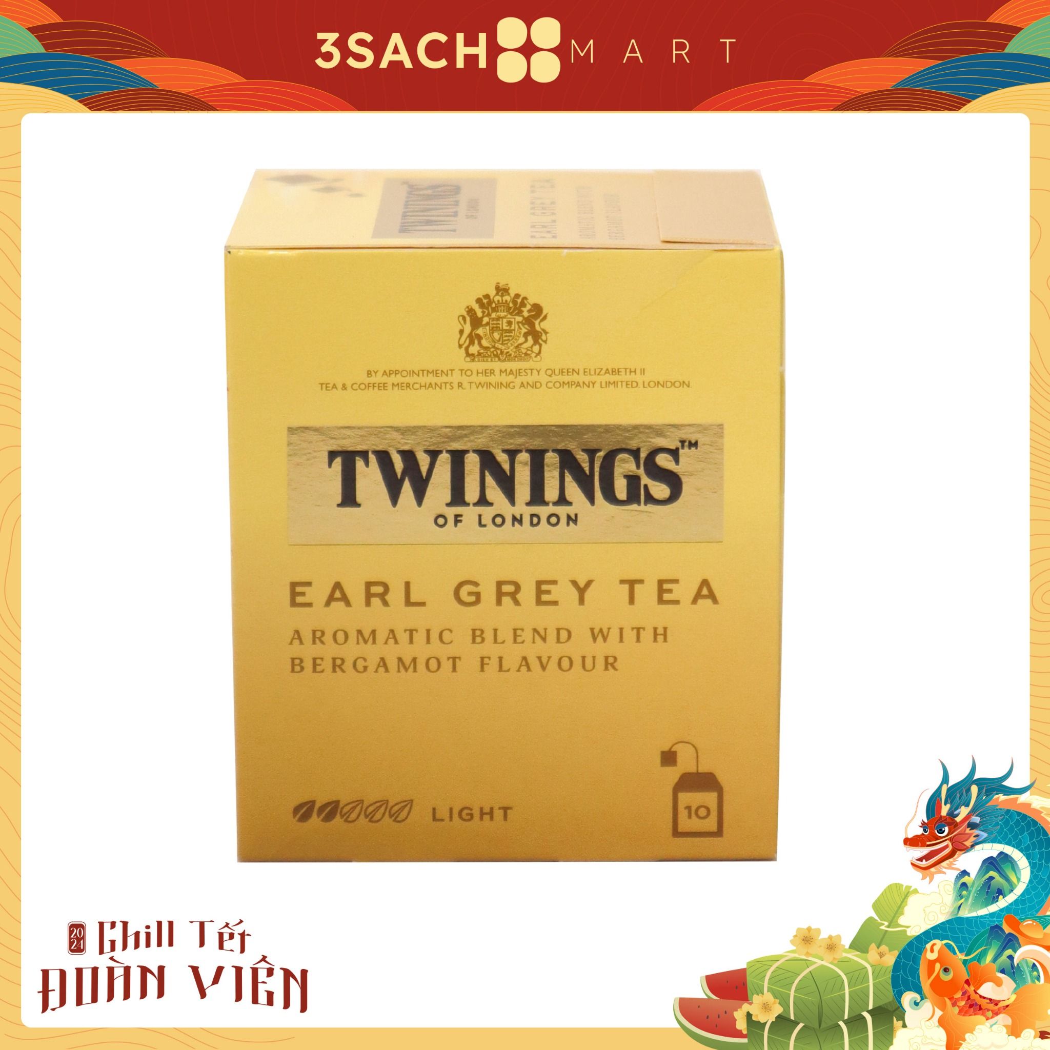  Trà Túi Lọc Twinings Earl Grey Tea (Hộp 20Gx12) 