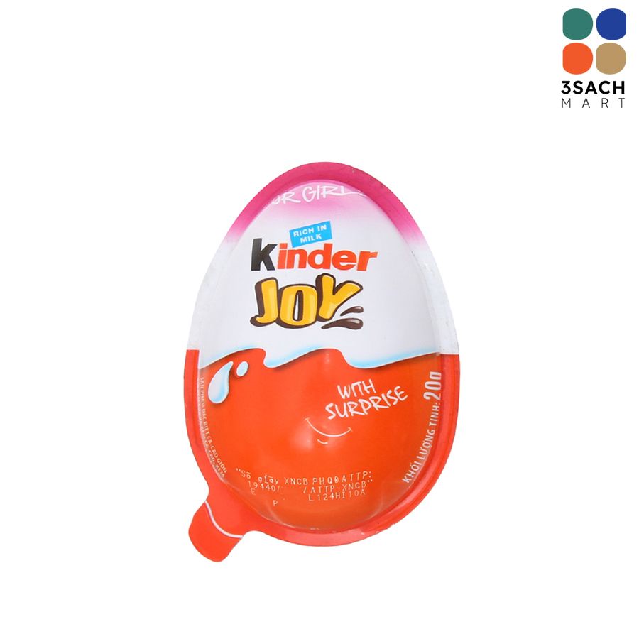  Trứng Kinderjoy Girl (Hộp 20g) 