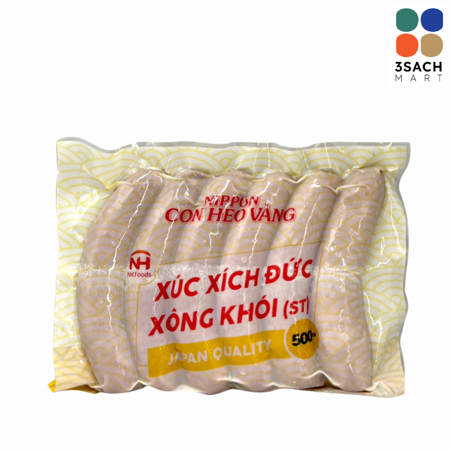  Xúc Xích Đức Lớn Nippon (Gói 500g) 