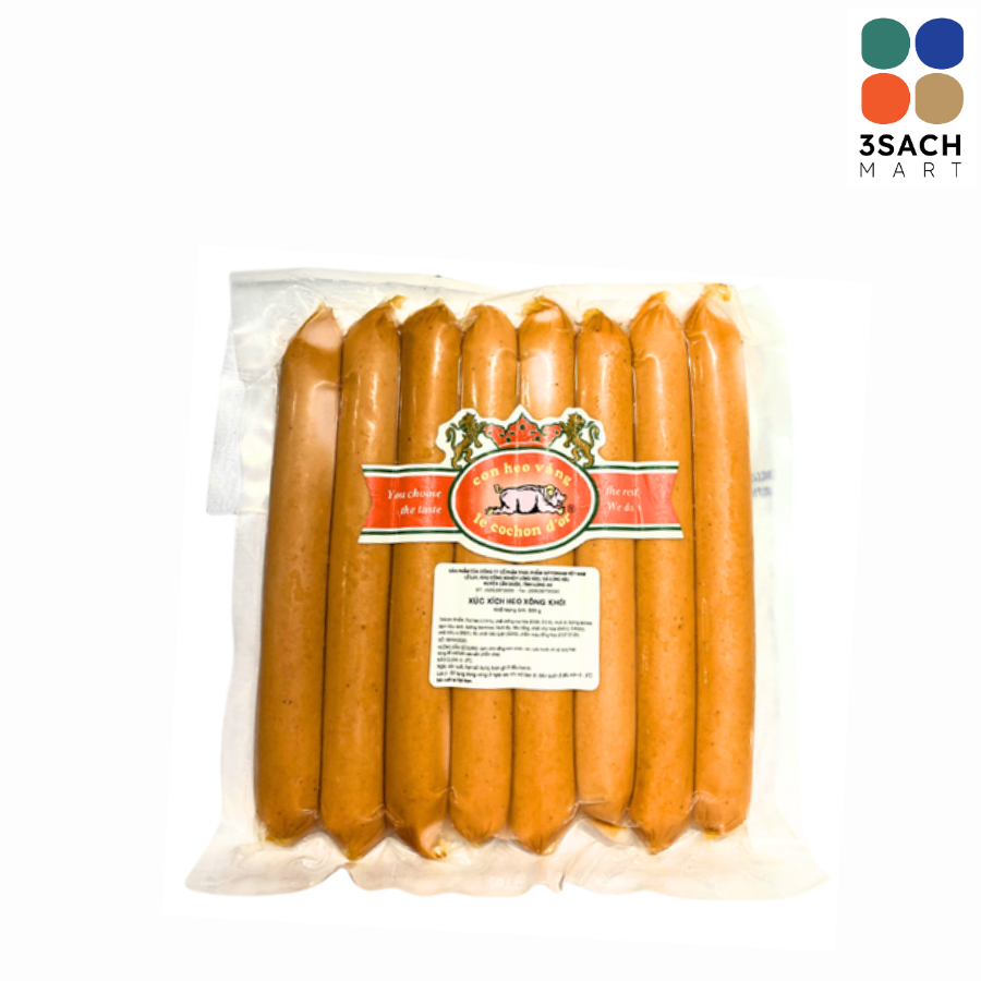  Xúc Xích Heo Xông Khói ĐL Nippon (Gói 500g) 