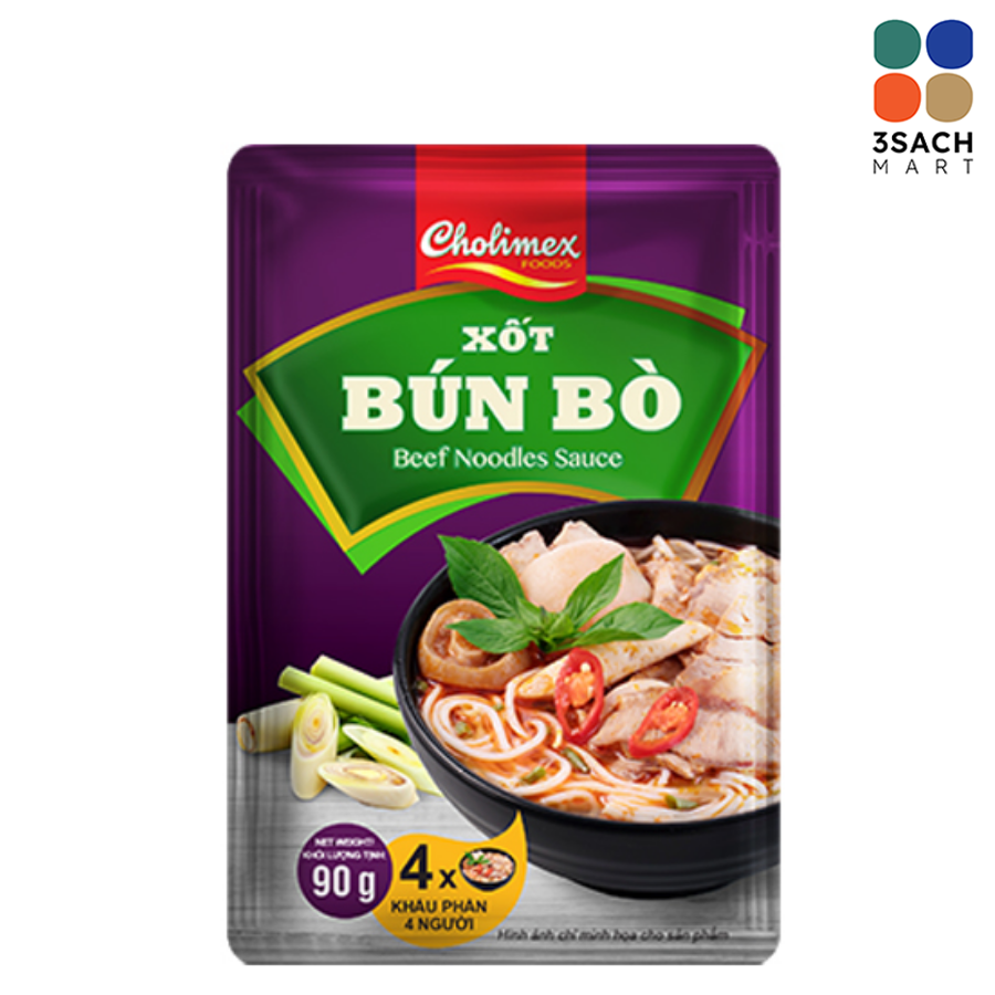  Xốt Bún Bò Cholimex (Gói 90g) 