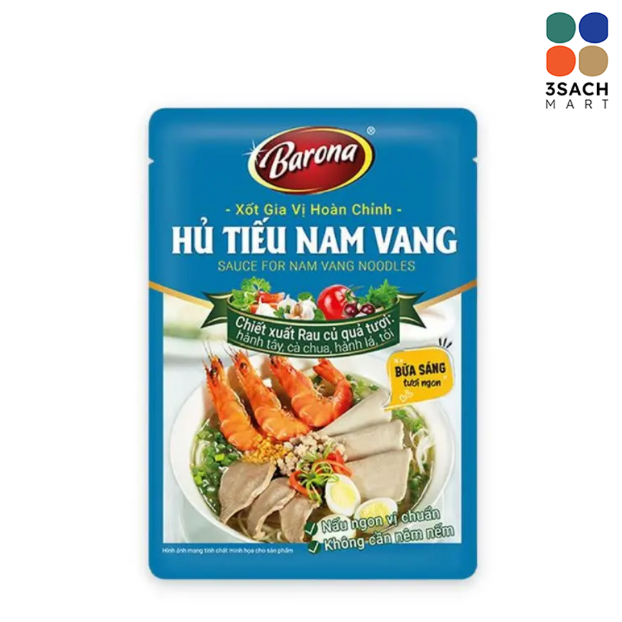  Xốt GVHC Hủ Tiếu Nam Vang Barona (Gói 80g) 