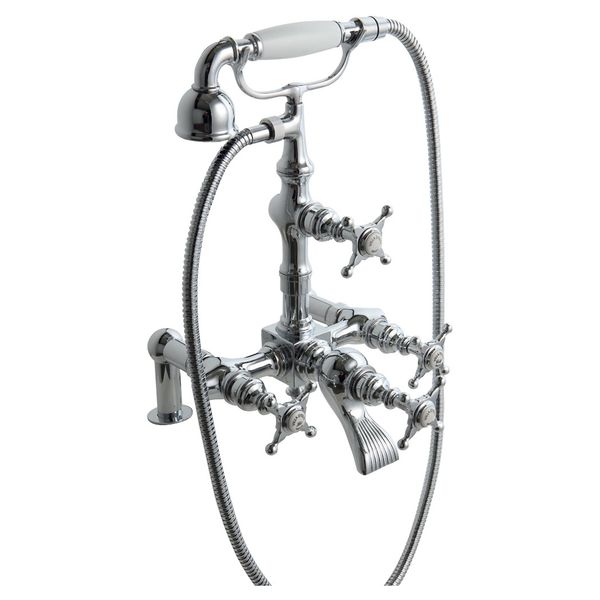  Vòi bồn tắm có sen cầm tay cổ điển bằng đồng Villa D'Este - 030102 