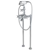  Vòi bồn tắm có sen cầm tay gắn sàn cổ điển bằng đồng Villa D'Este - 030103 