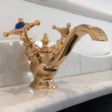  Vòi chậu lavabo cổ điển bằng đồng Villa D'Este - 030204 