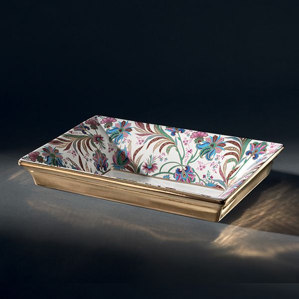  Chậu lavabo bán âm bàn Manatares Persian Gold - 0403PG 