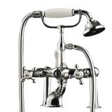  Vòi bồn tắm có sen cầm tay cổ điển bằng đồng Victoria - 060102 