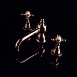  Vòi chậu lavabo 3 lỗ cổ điển bằng đồng Victoria - 060201 