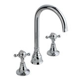  Vòi chậu lavabo 3 lỗ cổ điển bằng đồng Victoria - 060207 