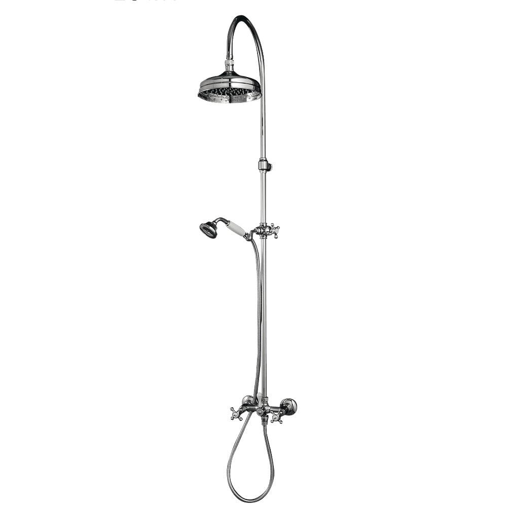  Sen cây gắn tường có vòi sen cầm tay cổ điển bằng đồng Victoria - 060503 
