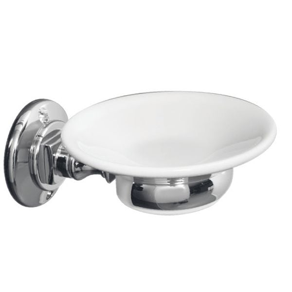  Đĩa đựng xà bông tắm treo tường cổ điển bằng đồng Victoria - 060601 