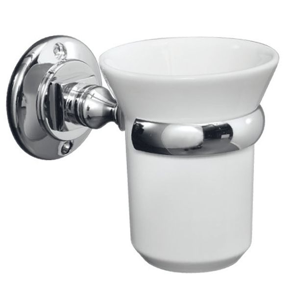  Ly đựng bàn chải đánh răng treo tường phòng tắm cổ điển bằng đồng Victoria - 060602 