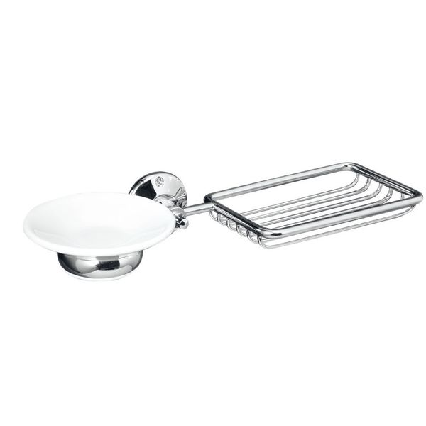  Khay đựng xà bông tắm treo tường cổ điển bằng đồng Victoria - 060612 